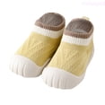 thumbnail image 1 of Lixiuxyad Baby Girl Shoes Rubber Sole Non Indoor Slipper Girls First Walking Floor Shoes With Cute Bows Baby Shoes Breathable Sneakers Sizes 4.5(Toddler 3-6 Months), 1 of 3