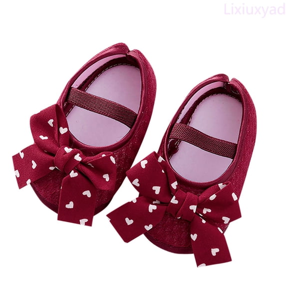 Lixiuxyad Baby Girls Boys Soft Toddler Shoes Toddler Walkers Shoes Princess Shoes Walking Sneakers Sizes 5(Toddler 6-9 Months)
