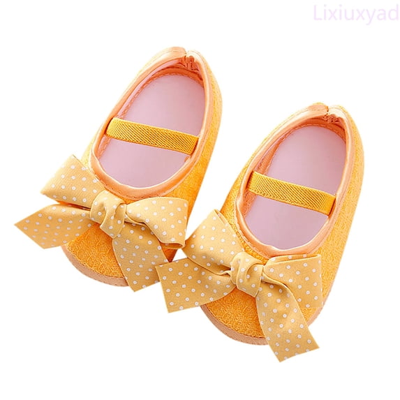 Lixiuxyad Baby Girls Boys Soft Toddler Shoes Toddler Walkers Shoes Princess Shoes Walking Sneakers Sizes 6(Toddler 12-15 Months)
