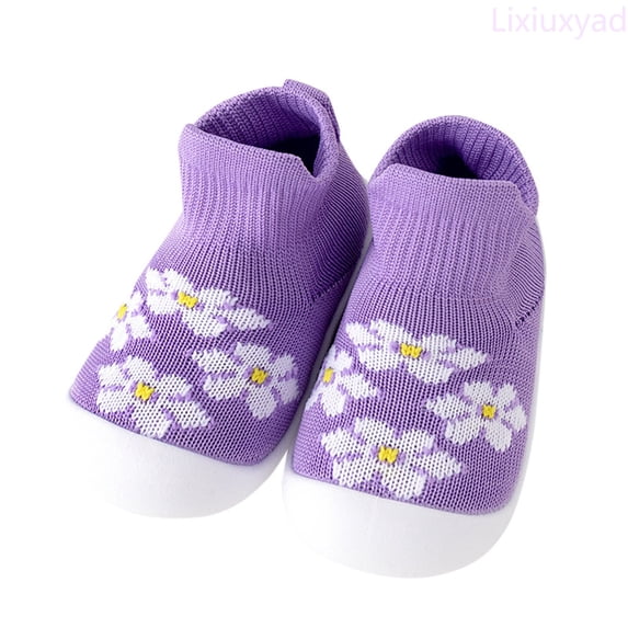 Lixiuxyad Baby Sock Shoes Toddler Walking Shoes Non Slippers Boys & Girls On Sneakers Running Sports Shoes Sizes 5.5(Toddler 6-12 Months)