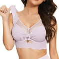 thumbnail image 1 of Lixiuxyad Bras Women Women's Seamless Underwire Comfortable Full Cup Bra Hot Off The Shelf Bra, 1 of 3