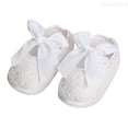thumbnail image 1 of Lixiuxyad Children Infant Toddler Shoes Spring And Summer Girls Floor Sports Shoes Elastic Belt Slip On Ribbon Bow Light And Comfortable Lace-up Sneakers Sizes 4.5(Toddler 6-12 Months), 1 of 5