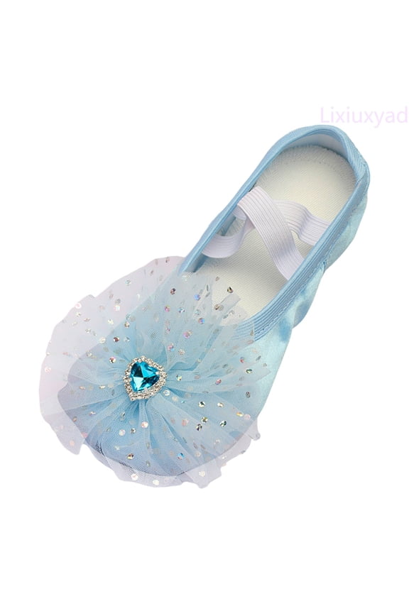 Children Shoes Dance Shoes Warm Dance Ballet Performance Indoor Shoes Yoga Dance Shoes Kids Party School Shoes Sizes 13(Little Kid 7-8 Years)