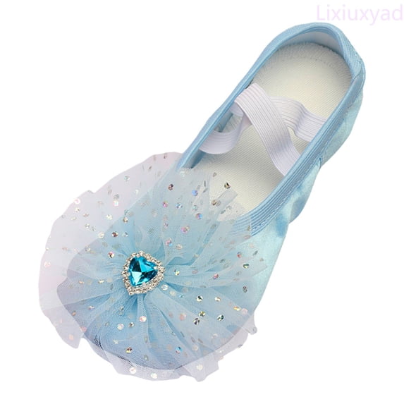 Lixiuxyad Children Shoes Dance Shoes Warm Dance Ballet Performance Indoor Shoes Yoga Dance Shoes Kids Party School Shoes Sizes 2(Big Kid 10-10.5 Years)