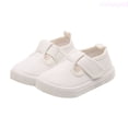 thumbnail image 1 of Lixiuxyad Children's Canvas Shoes Casual Soft Soled Sports Shoes Baby Walking Shoes Indoor Small White Shoes Running Athletic Shoes Sizes 23(Little Kid Little Kid), 1 of 7