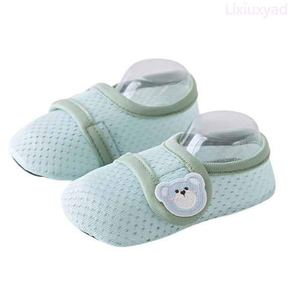 Lixiuxyad Children's Floor Socks 1 3 Years Baby Light Breathable Comfortable Indoor Non Toddler Shoes Baby Floor Shoes Strap Athletic Shoes Sizes L(Little Kid 2-3 Years)