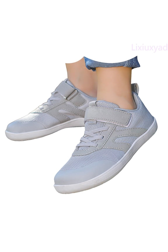 Children's Leisure Sports Non Slip Breathable Wide Shoes Walk Dance Shoes Walking Shoes Sneakers School Shoes Sizes 11(Little Kid 25)