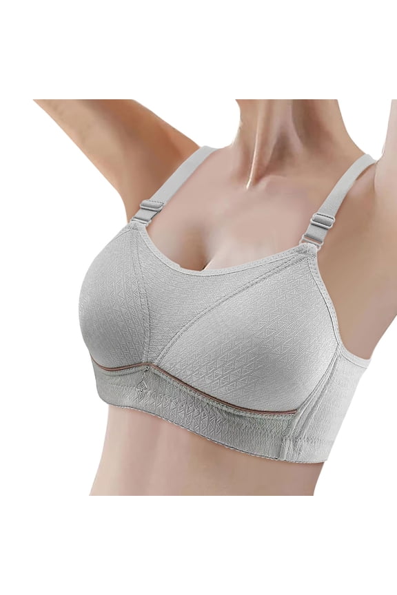 Comfort Lift Bras for Women Women's Adjustable Heart Shaped Cat Large Size Underwire Thin Cup Bra