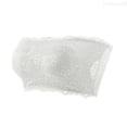 thumbnail image 1 of Lixiuxyad Comfortable And Transparent Shoulder Strap Cordless Backless Spongeless With Convertible Shoulder Straps,Bras for Women White XXL, 1 of 5