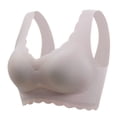 thumbnail image 1 of Lixiuxyad Compression Bra Women's Comfortable And Transparent Shoulder Strap Cordless Backless Spongeless With Convertible Shoulder Straps, 1 of 3