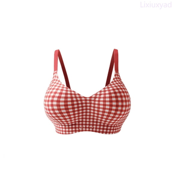 Lixiuxyad Enhancing Push Up Bra For Seamless T Shirt Bra With Light Support And Side Coverage,Bras for Women Red M