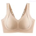 thumbnail image 1 of Lixiuxyad Everyday Bras Seamless Full Coverage Bra For Supportive Comfort Underwire Lift Side Smoothing,Beige, 1 of 6