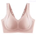 thumbnail image 1 of Lixiuxyad Everyday Bras Seamless Full Coverage Bra For Supportive Comfort Underwire Lift Side Smoothing,Pink, 1 of 4