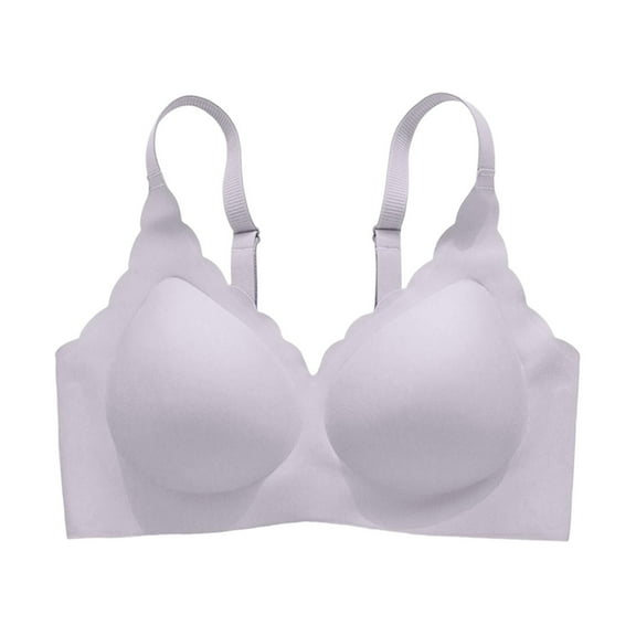 Lixiuxyad Front Closure Wireless Bras for Women Women's Seamless Underwire Comfortable Full Cup Bra Hot Off The Shelf Bra