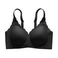 thumbnail image 1 of Lixiuxyad Front Closure Wireless Bras for Women Women's Seamless Underwire Comfortable Full Cup Bra Hot Off The Shelf Bra, 1 of 4