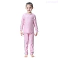 thumbnail image 1 of Lixiuxyad Full Coverage Girls Swimwear Long Sleeve Swim Shirt And Swim Pants With For Beach Pool Swimming,2 Piece Bikini Swimsuit Sizes 1 Years Pink, 1 of 5