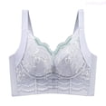thumbnail image 1 of Lixiuxyad Full Coverage Underwire Bra For Seamless With Wide Side Support And Comfortable Lift Everyday Wear,Bras for Women Purple 90B, 1 of 4