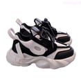 thumbnail image 1 of Lixiuxyad Girls Platform Sneakers Lightweight Athletic Shoes Non Slip Sole Fashion Casual Walking Shoes For Teen Girls Running Lace-up Sneakers Sizes 10.5(Little Kid 4-4.5 Years), 1 of 4