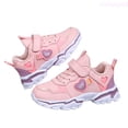 thumbnail image 1 of Lixiuxyad Girls Sneakers For Toddlers Light Up Shoes Comfortable Non Slip Casual For Kids Outdoor Play School Walking Breathable Design Running Athletic Shoes Sizes 1(Big Kid 9-9.5 Years), 1 of 7