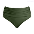 thumbnail image 1 of Lixiuxyad Girls Swim Bottoms High Waist Cute Swimming Shorts For Kids Girls,Swim Shorts for Beach Summer Sizes 3-4 Years Green, 1 of 4