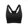 thumbnail image 1 of Lixiuxyad High Plus Size Sports Bra For Women Front Adjustable Straps Wirefree Support Workout Yoga Running Athletic Top,Bras for Women Black L, 1 of 5