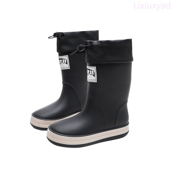 Lixiuxyad Kids Boys Girls Non Rain Boots Child Shoes Unisex Children Boots Outdoor Boots Winter Warm Boots Sizes 9(Little Kid 2-3 Years)