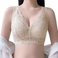 thumbnail image 1 of Lixiuxyad Large Bras for Women Lace Floral Underwear For Women Seamless Light Thin Padded Bras No Wire Comfortable Breathable Daily Bra, 1 of 6