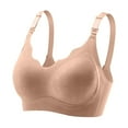 thumbnail image 1 of Lixiuxyad Lift Bras for Women Push up Women's Comfortable And Transparent Shoulder Strap Cordless Backless Spongeless With Convertible Shoulder Straps, 1 of 5