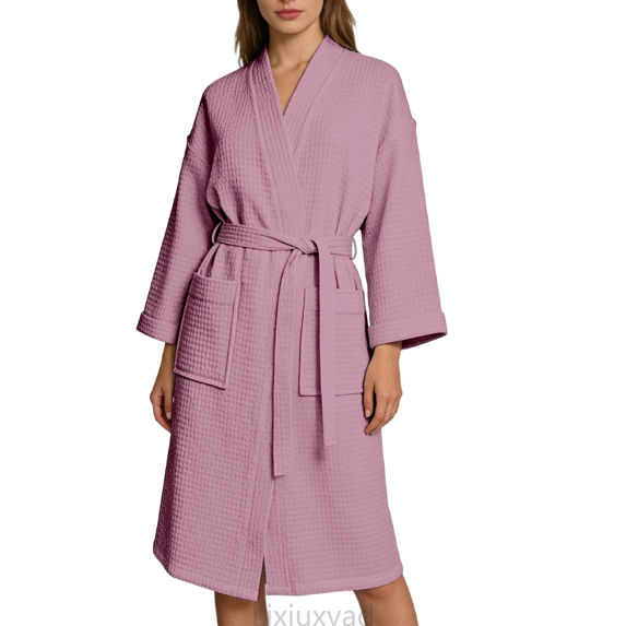 Lixiuxyad Lightweight Kimono Robe For Long Sleeve Loungewear Soft Bathrobe Elegant Home Wear Cozy Sleepwear Womens Lounge Sets S