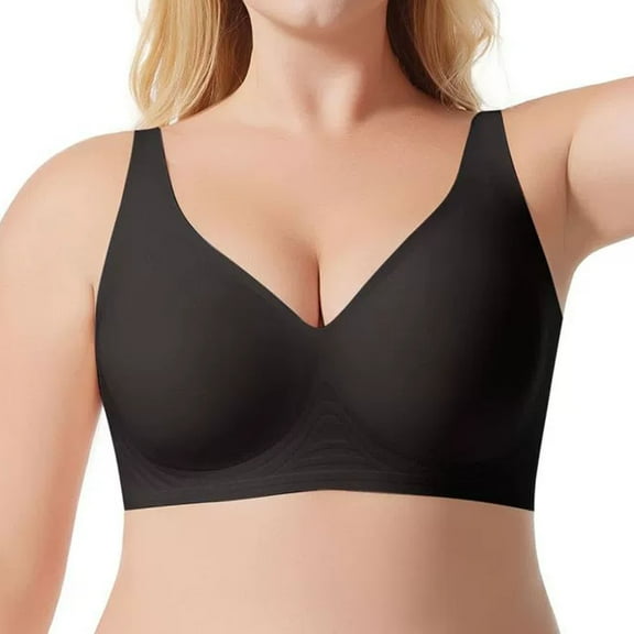 Lixiuxyad Long Lined Sports Bra New Seamless Lingerie Plus Size Bra For Women