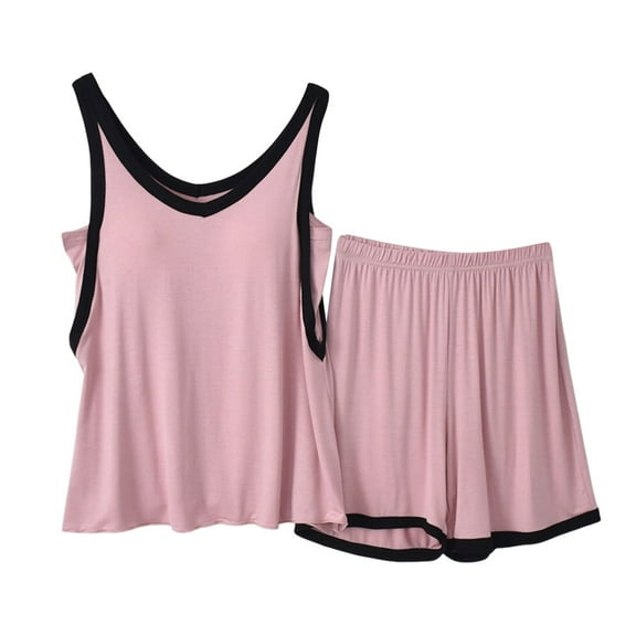 Lixiuxyad Long Sleeve Pajama Set Women's Summer Wear Pajamas Set 2 Piece Casual Pajamas Pajamas Soft Set