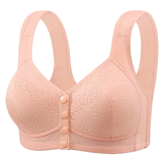 Lixiuxyad Push up Bra Women Women Casual Adjustable Breathable Top Bra Underwear Without Steel Ring Gathering