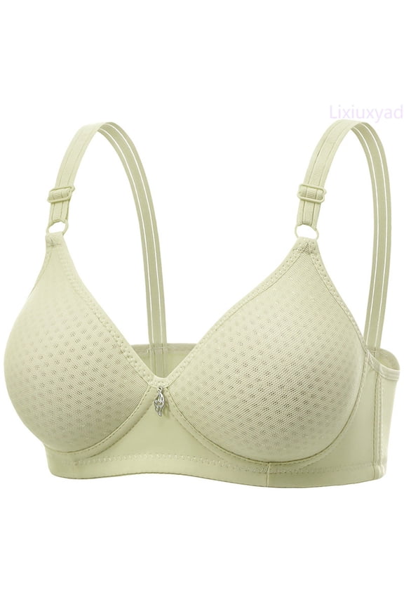 Seamless Underwire Comfortable Full Cup Bra Hot Off The Shelf Bra,Bras for Women Green 40