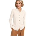 thumbnail image 1 of Lixiuxyad Shaker Zip Front Cardigan Women's Cardigan Sweater Solid Button Long Sleeve Classic Neck Knit Cardigan Sweater Casual, 1 of 4