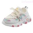 thumbnail image 1 of Lixiuxyad Shoes Sneakers Girls Breathable Baby Soft Mesh Lace Up Toddler Kids Infant Baby Shoes Running Athletic Shoes Sizes 9(Little Kid 3-4 Years), 1 of 3