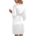 thumbnail image 1 of Lixiuxyad Silk Strapless Nightgown And Robe Womens Lounge Sets M, 1 of 6