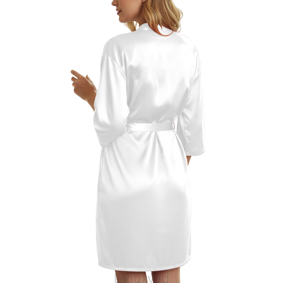 Lixiuxyad Silk Strapless Nightgown And Robe Womens Lounge Sets M