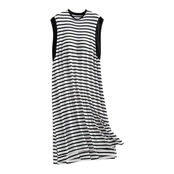 Lixiuxyad Sleeping Dresses Nightgowns For Women With Built In Bra Sleeveless Sleepwear Casual Loose Nightshirts Soft Comfy Sleepshirts