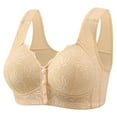 thumbnail image 1 of Lixiuxyad Sports Bra for Big Busted Women Women's Comfortable And Transparent Shoulder Strap Cordless Backless Spongeless With Convertible Shoulder Straps, 1 of 3