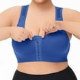 thumbnail image 1 of Lixiuxyad Sports Bra Pack for Women Comfortable Plus Size Wireless Bra Breathable Hollow Back Design Thin Bra Versatile And Stylish Underwear, 1 of 5