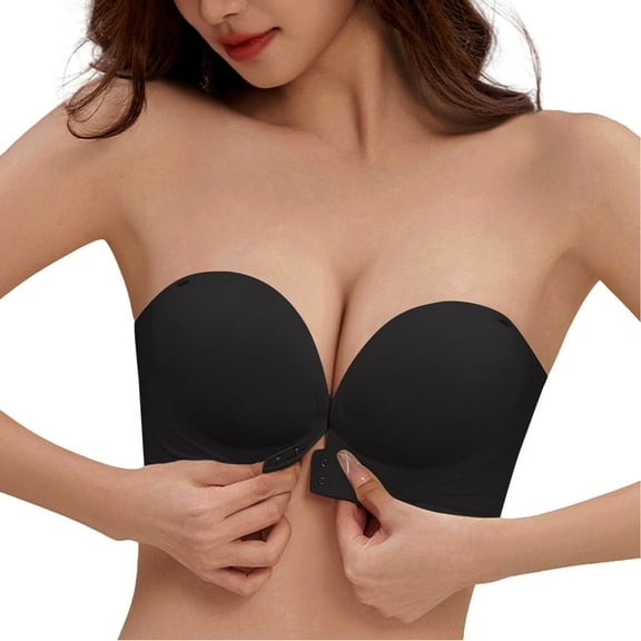 Lixiuxyad Sports Bra Padded Women Casual Adjustable Breathable Top Bra Underwear Without Steel Ring Gathering