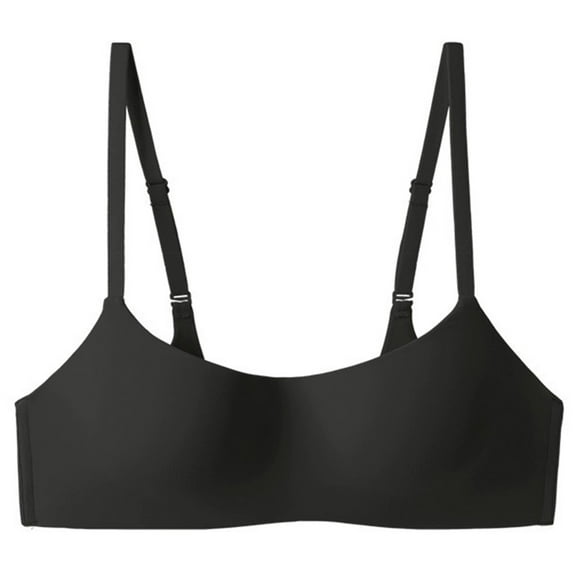 Lixiuxyad Sports Bras with Padding New Type Of Seamless Underwear For Women Half Cup Thin Sagging Push Up Bra Small Glossy Wire Top Up Tube Top