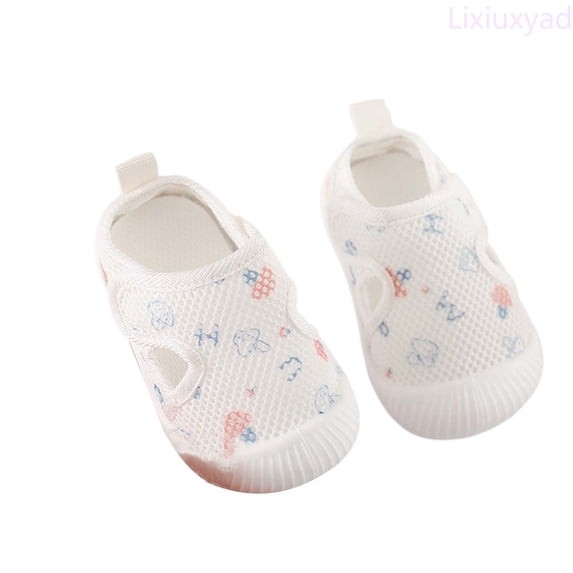 Lixiuxyad Spring And Summer Boys And Girls Baby Children's Perforated Breathable Net Sandals For Learning To Walk Sneakers Shoes Sizes 11(Toddler 6-10 Months)