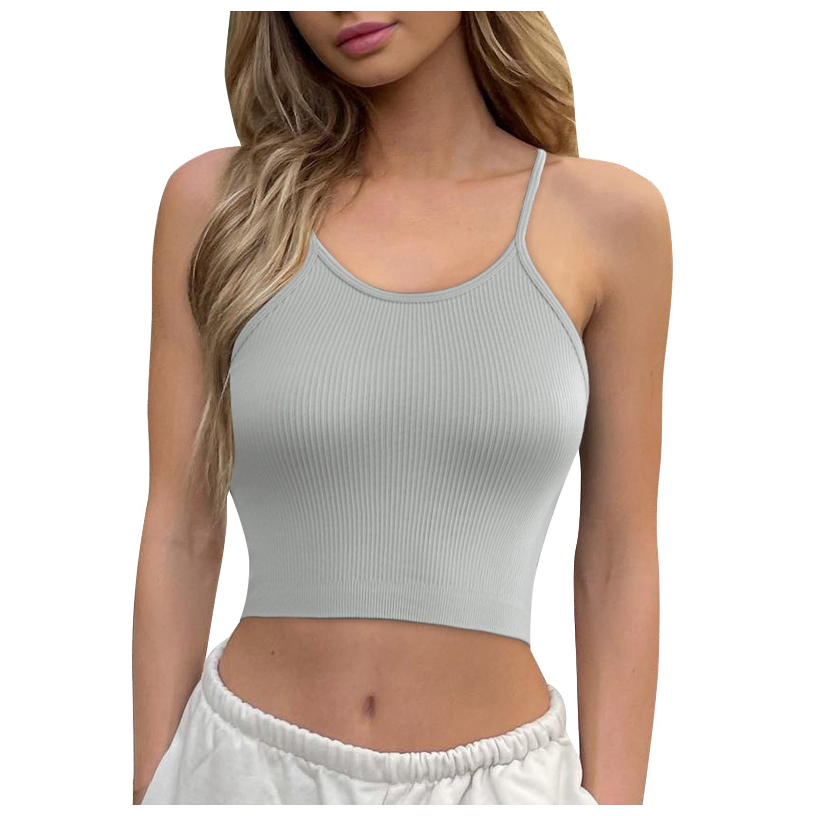 Lixiuxyad Strap Camisole Tank Top Ladies Seamless Yoga Clothes