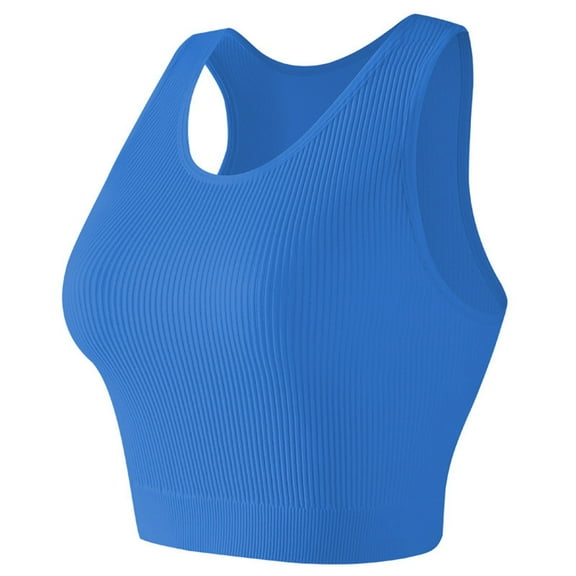 Lixiuxyad Tall Woman Clothes Sports Bra Shockproof And Sagging Running Gathered Yoga Sleeveless No Steel Ring Back Fitness Bra