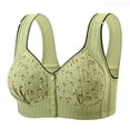 thumbnail image 1 of Lixiuxyad Ultimate Full Coverage Bra For With Superior Support And Comfort All Day Wireless T Shirt Bra Seamless Underwear For Plus Bust,Bras for Women Green 38, 1 of 4