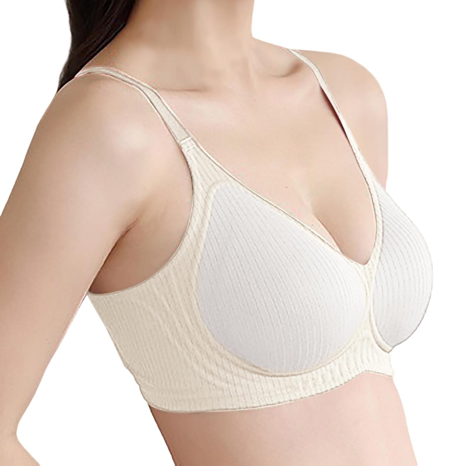 Lixiuxyad Wire Bras for Women Women's Jelly Glue Lift Up Soft Support ...