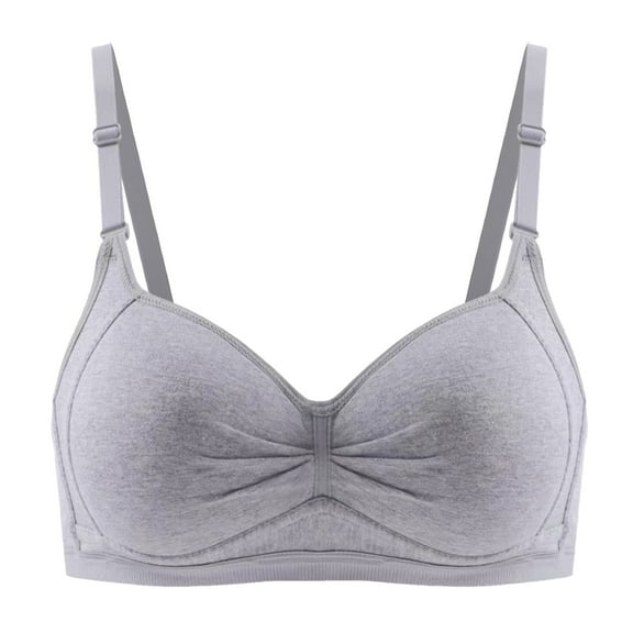 Lixiuxyad Women Bra Set And Underwear plus Women's Comfortable And Transparent Shoulder Strap Cordless Backless Spongeless With Convertible Shoulder Straps