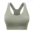 thumbnail image 1 of Lixiuxyad Women's Adjustable Plus Size Sports Bra Without Underwire And Detachable Sports Underwear For,Bras for Women Green XL, 1 of 7