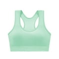 thumbnail image 1 of Lixiuxyad Women's Cami Women's Solid Color Push Up No Rims Sports Back Yoga Bra Running Fitness Shockproof Vest Underwear, 1 of 2